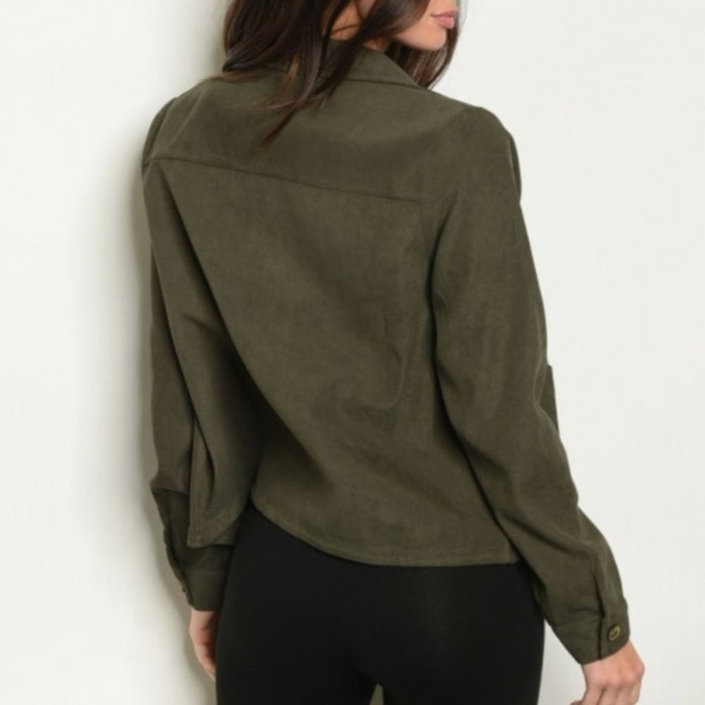 Jacket - DARK OLIVE - Picture 4 of 4